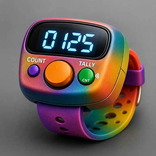 Digital Tally Counter (or Japa Counter) Ring